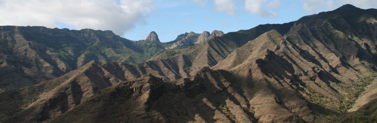 Blick auf den Nationalpark Garajonay. 